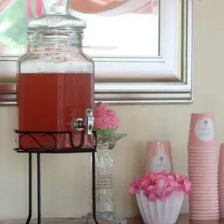 Non-Alcoholic Sparkling Pink Party Punch