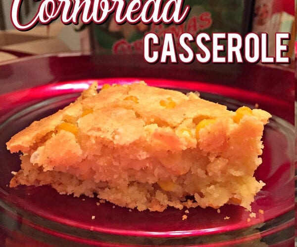 Easy Cornbread Casserole Recipe