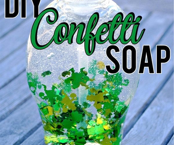 DIY Confetti Soap