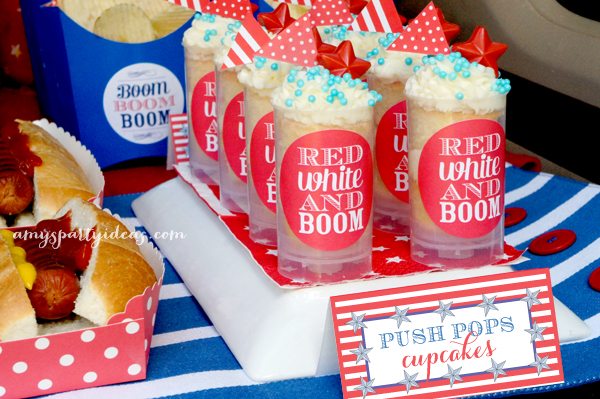 Fun Fireworks Tailgate ~ perfect way to celebrate your 4th of July! | #fourthofjuly #fireworks #tailgate party ideas from #AmysPartyIdeas | #Swoozies