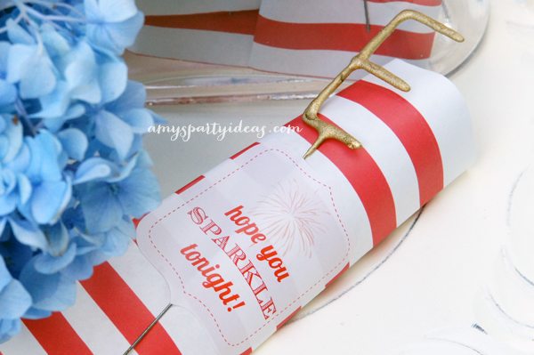 Fun Fireworks Tailgate ~ perfect way to celebrate your 4th of July! | #fourthofjuly #fireworks #tailgate party ideas from @AmysPartyIdeas | @Swoozies