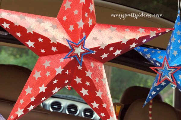 Fun Fireworks Tailgate ~ perfect way to celebrate your 4th of July! | #fourthofjuly #fireworks #tailgate party ideas from #AmysPartyIdeas | #Swoozies