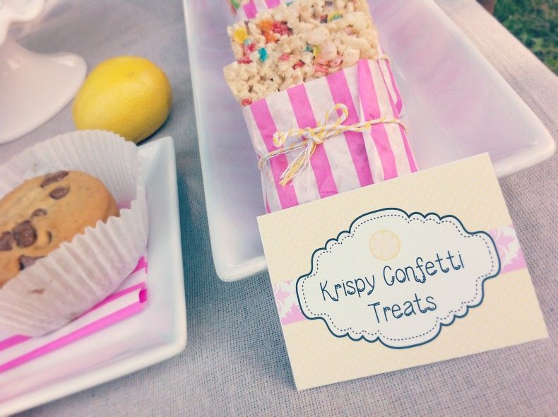 Krispy Confetti Treats