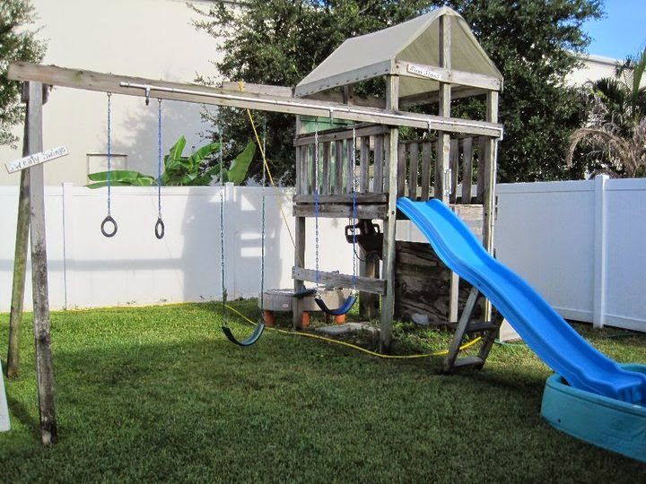 How to Make a Sprinkler Swing Set