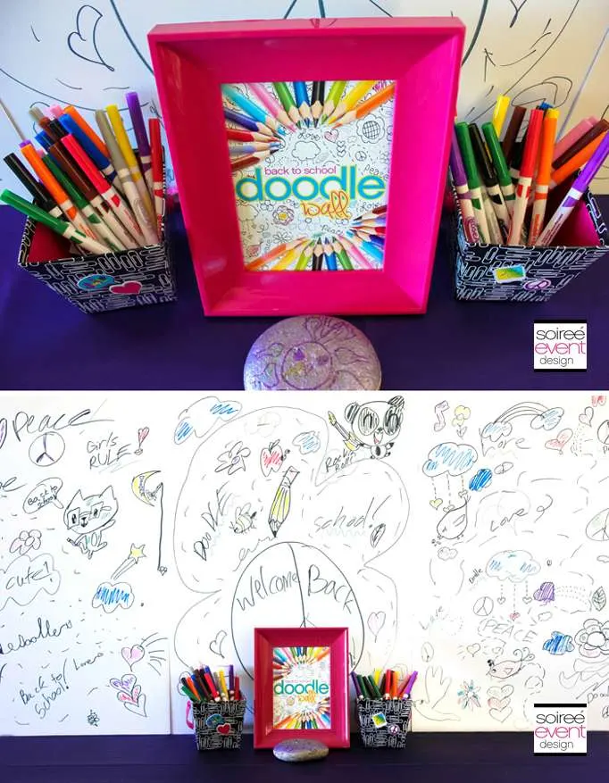 Back to School Doodle Party