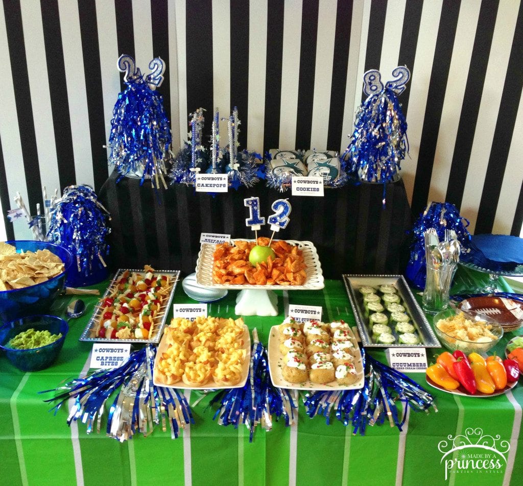 Dallas Cowboys Football Party Made by A Princess
