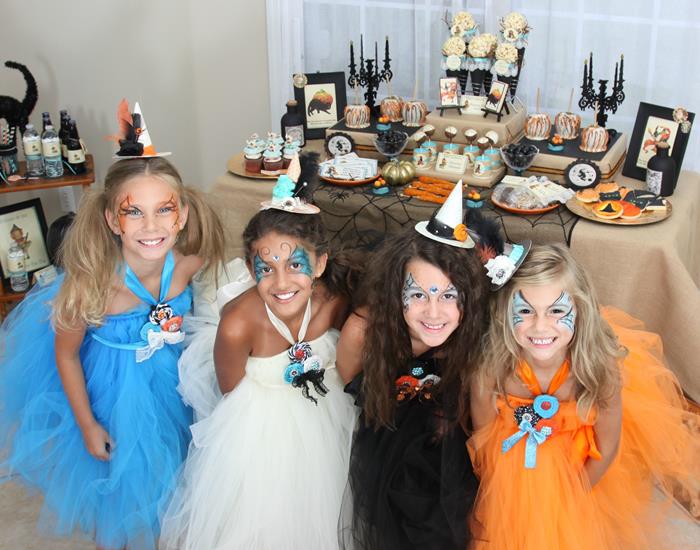 all hallows eve tea party