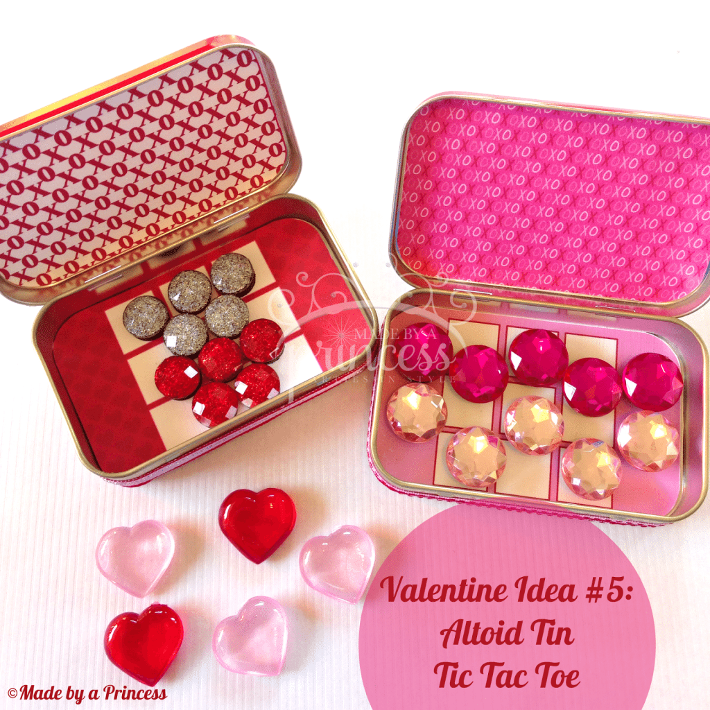 Valentine Idea #5 Altoid Tin Tic Tac Toe + Download - Made by A