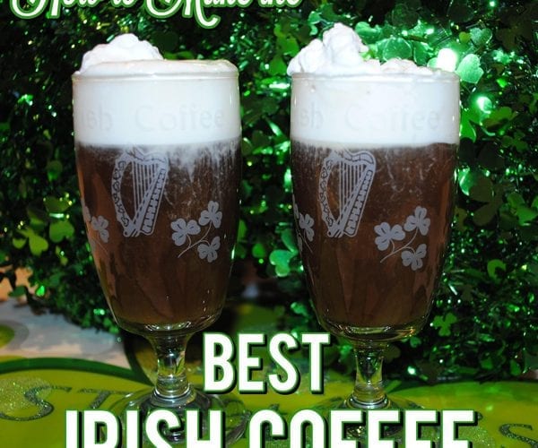 Recipe for the Best Irish Coffee Made with Fresh Whipped Cream