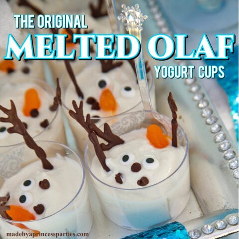 The Original Melted Olaf Frozen Party Food Idea