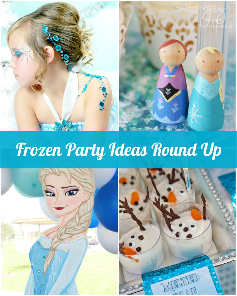Frozen Party Ideas Round Up