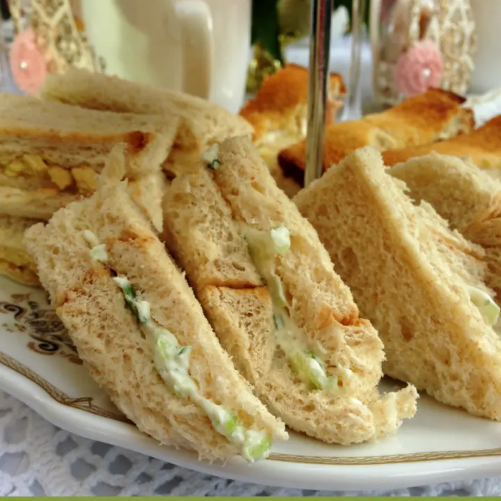 Benedictine Cucumber Tea Sandwiches