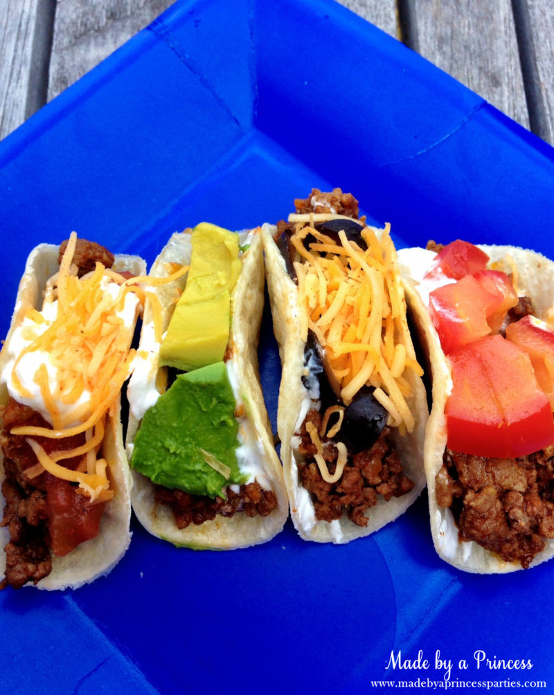how to make mini tacos filled with fave ingredients