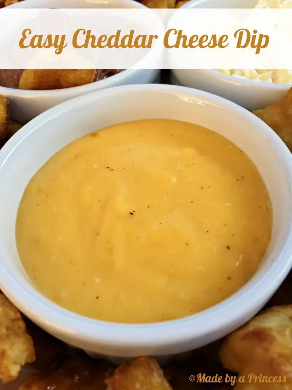 easy cheddar cheese dip