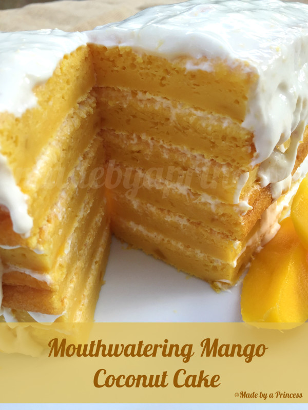 mango coconut cake