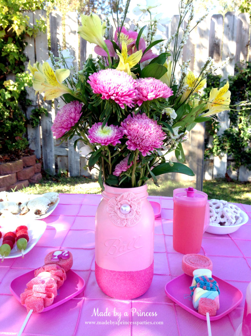 Sweet and Simple Barbie Tea Party Made by A Princess