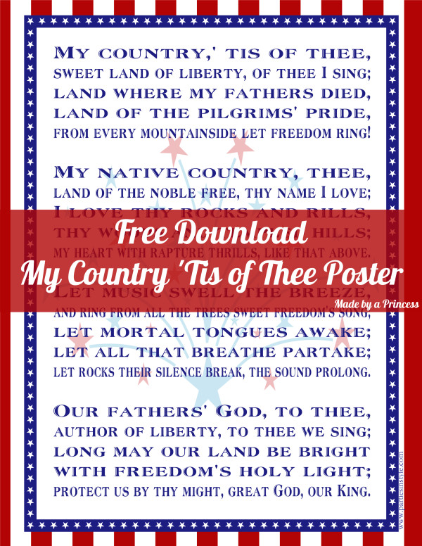 free 4th of july poster
