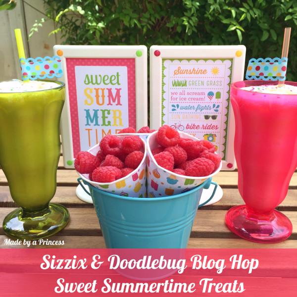 Sweet Summertime Treats with Sizzix and Doodlebug