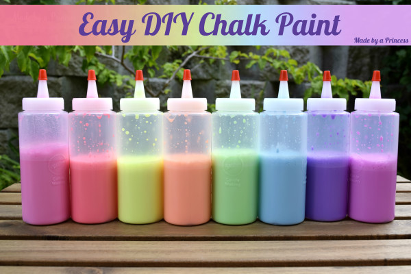Easy DIY Chalk Paint Recipe