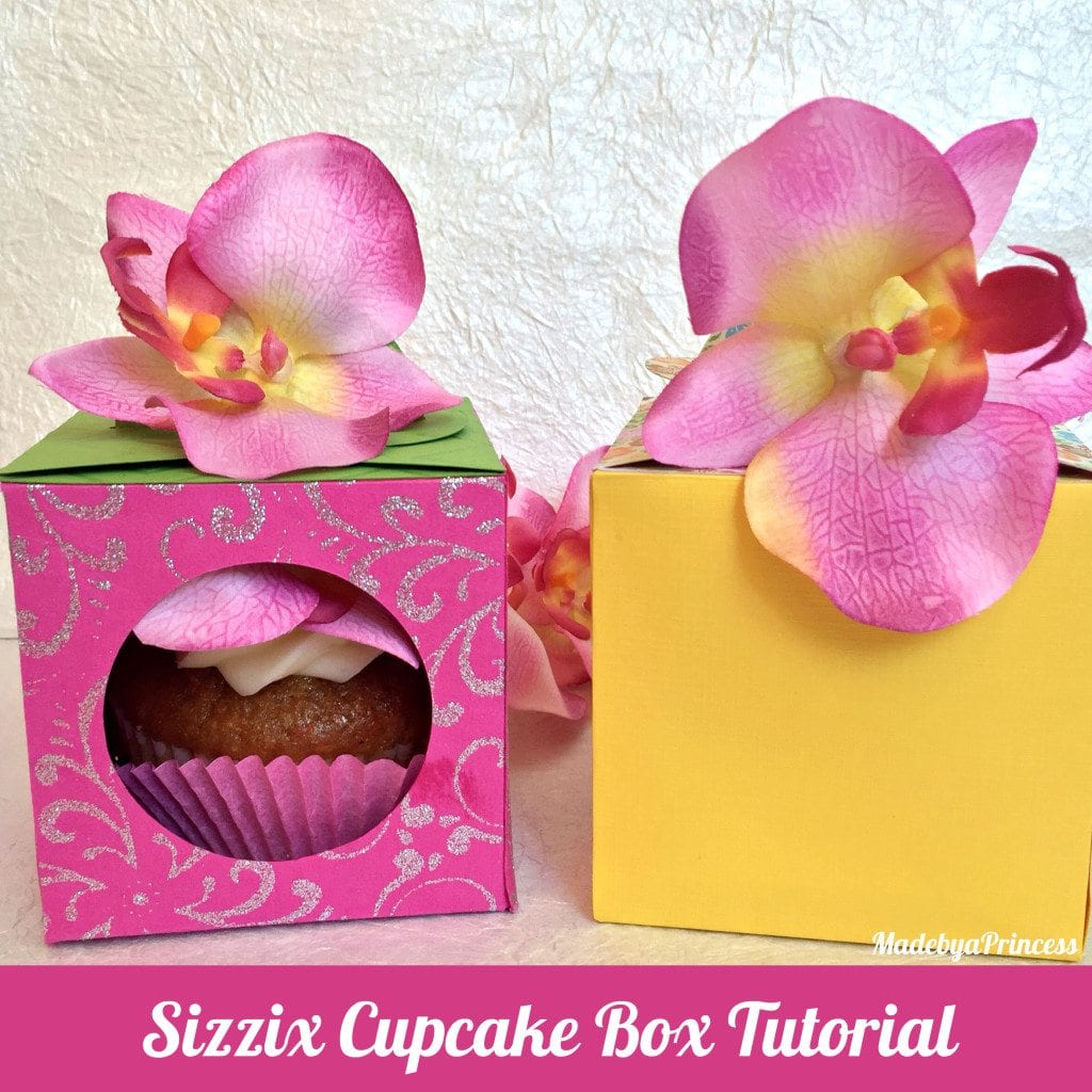 Make a Cupcake Favor Box For Any Occasion Made by A Princess