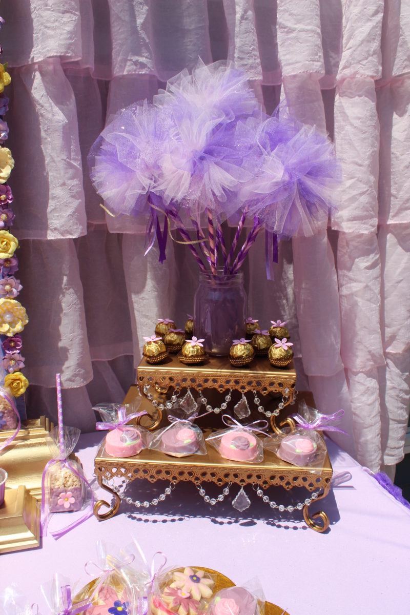 best day ever rapunzel party by tabletop treats