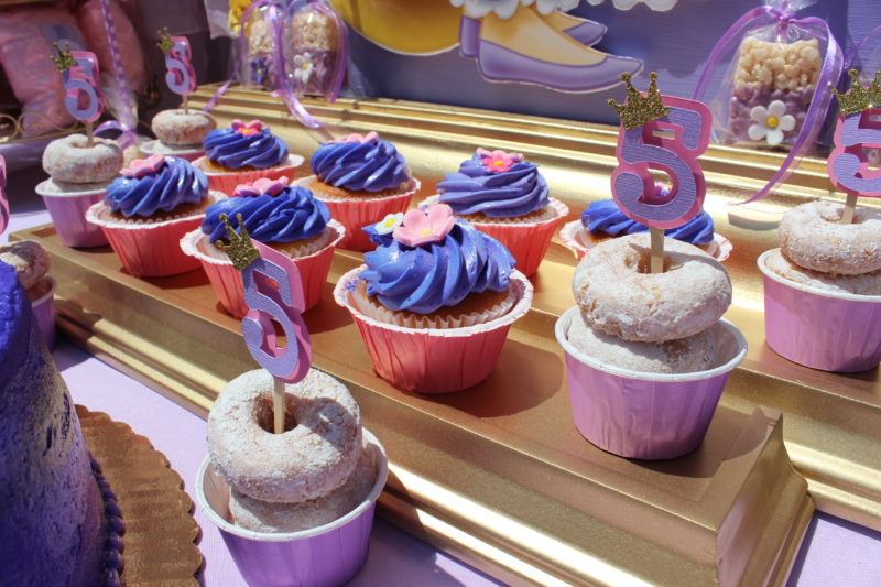 best day ever rapunzel party by tabletop treats dessert table