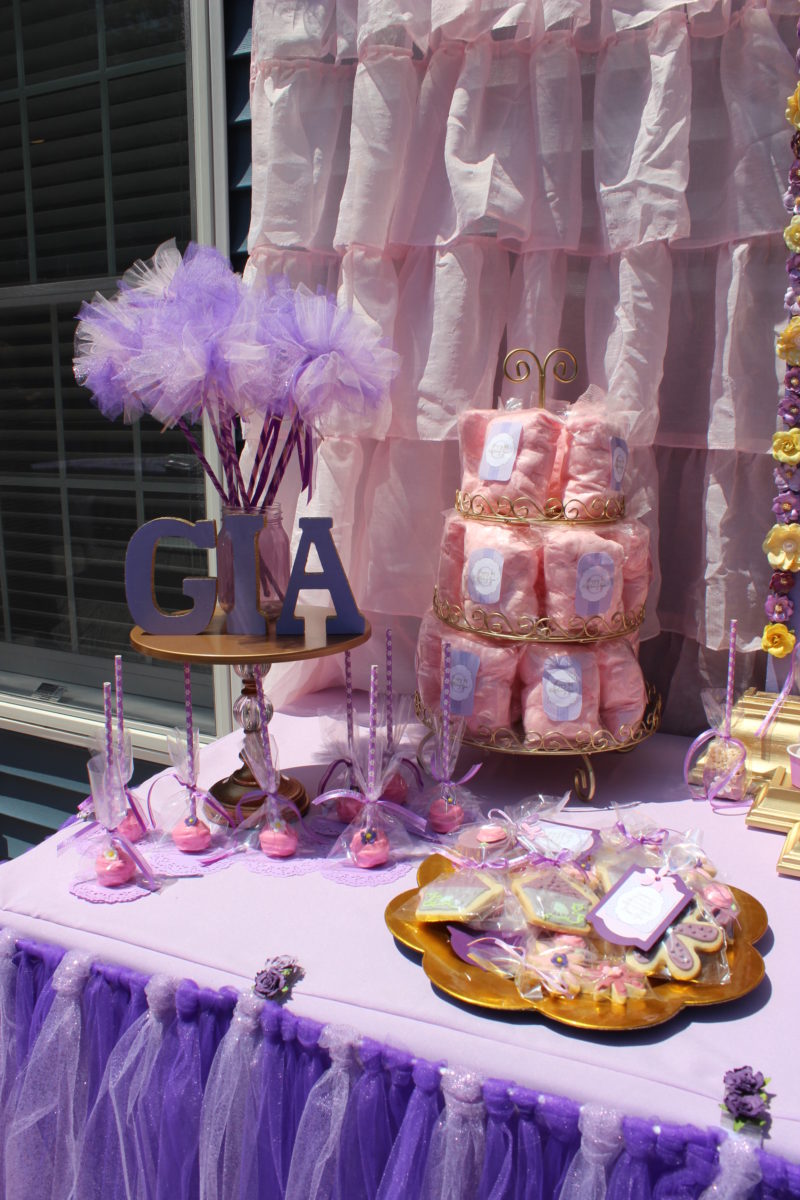 best day ever rapunzel party by tabletop treats