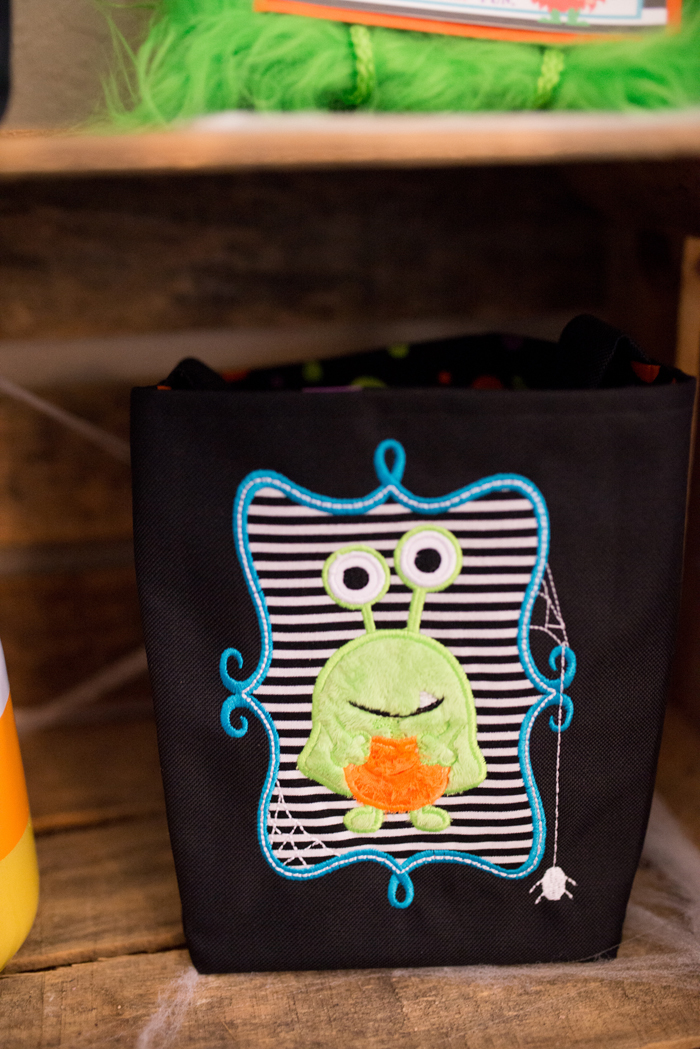 Monster Mash Party Ideas treat bags