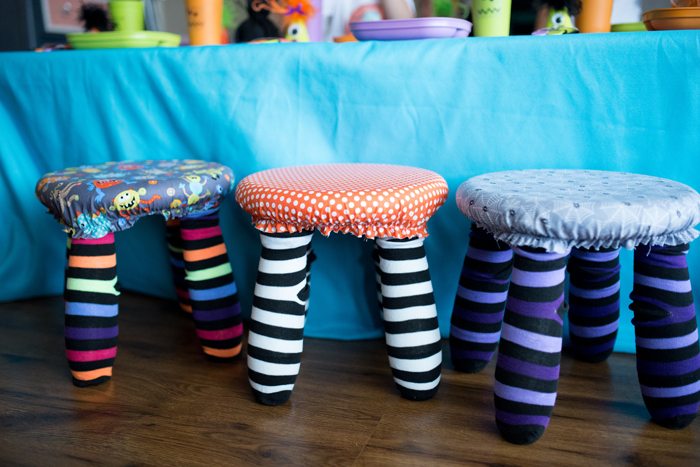Monster Mash Party Ideas Will make you scream in delight monster chairs