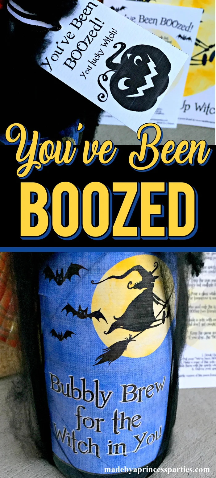 Youve Been BOOzed is a Fun Neighborhood Game for the adults to play this Halloween #boozegame #booze #youvebeenboozed