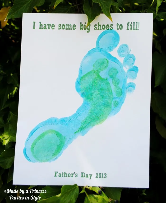fathers day craft big shoes to fill