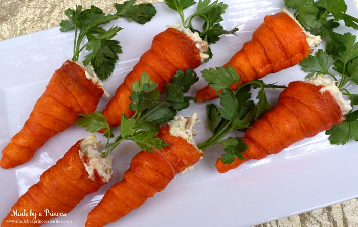 Princess Cinderella Party Will Leave You Enchanted chicken salad carrots