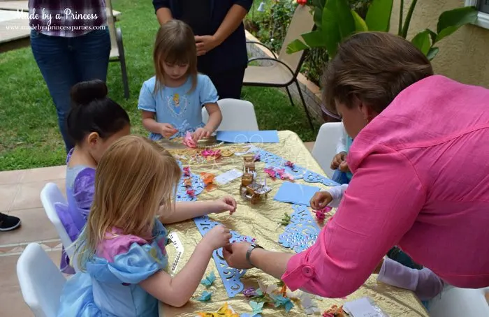 Princess Cinderella Party Will Leave You Enchanted crown making