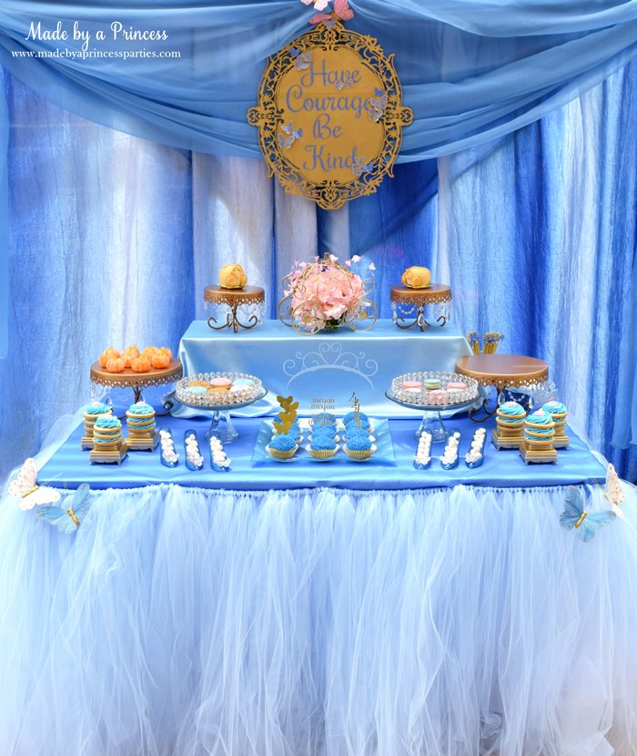 Princess Cinderella Party Will Leave You Enchanted dessert table 