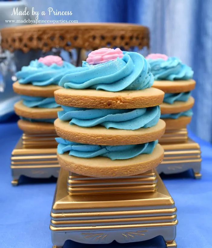 Princess Cinderella Party Will Leave You Enchanted stacked cookies