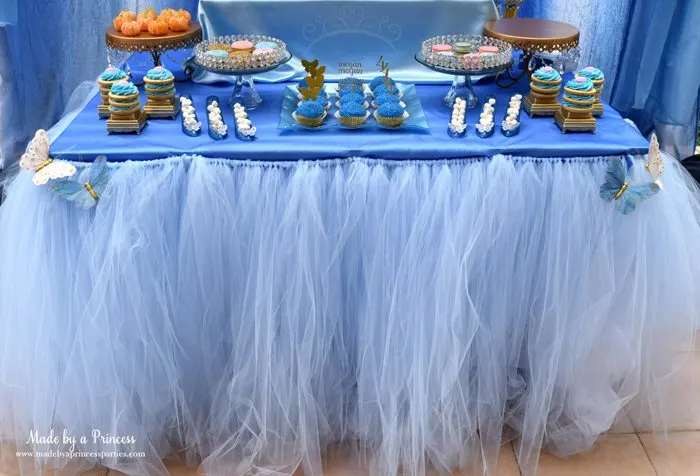 Princess Cinderella Party Will Leave You Enchanted table tutu