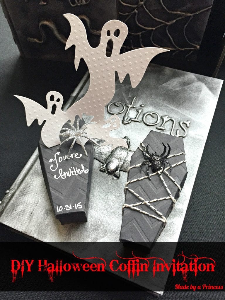 How to Make Spooky Halloween Coffin InvitationsHow to Make Spooky ...
