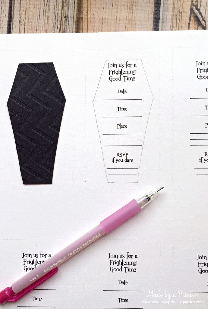 How to Make Spooky Halloween Coffin InvitationsHow to Make Spooky ...