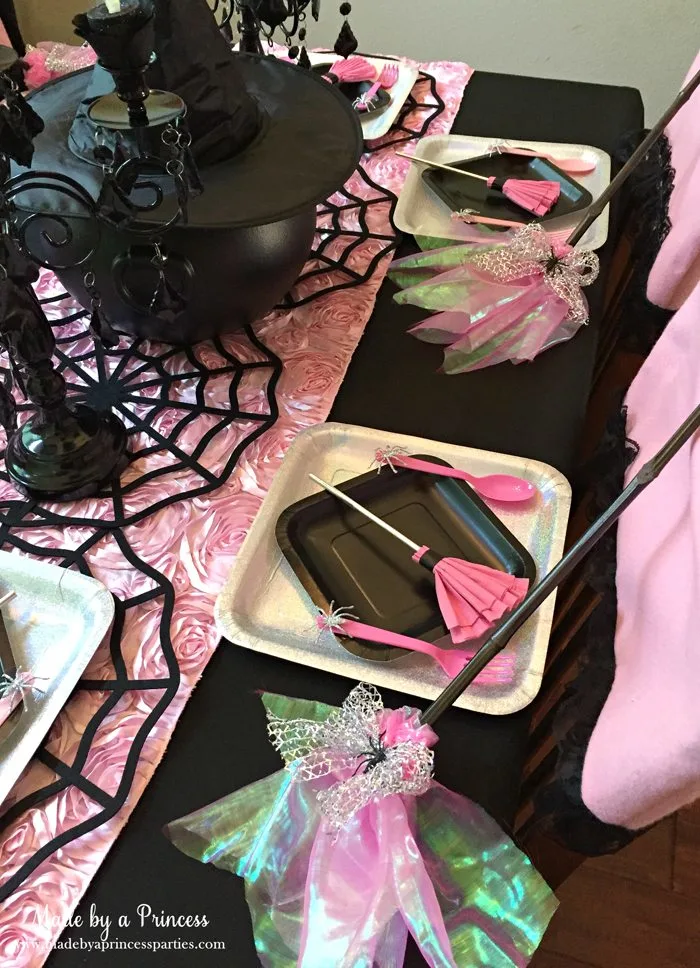 witch tea party table