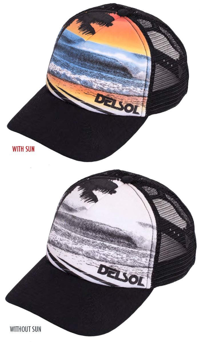 del sol color changing hat