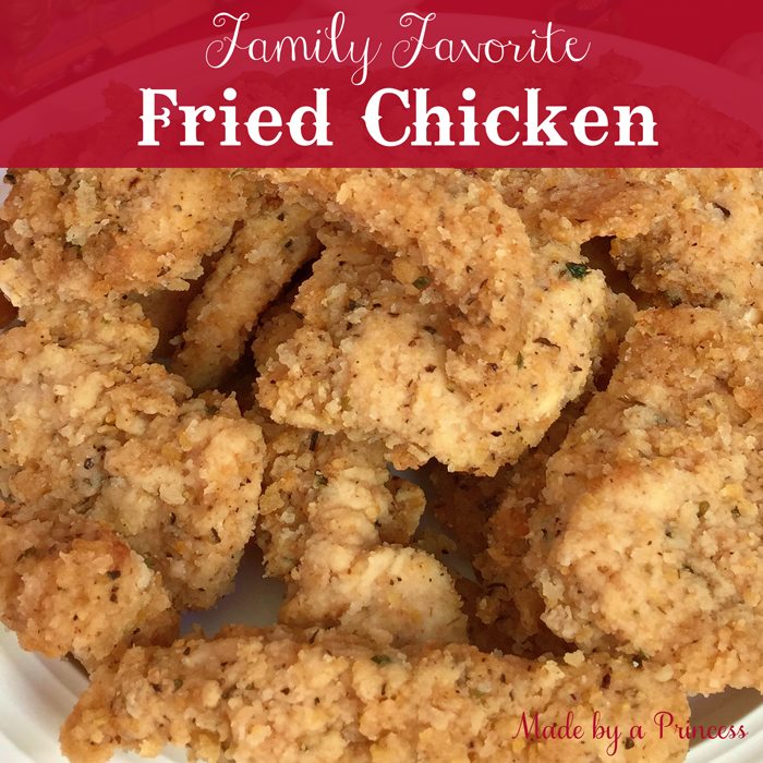 Family Favorites Fried Chicken, Christmas Movies, and Hallmark Ornaments