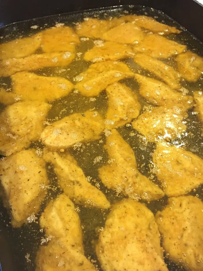 kylies family fried chicken in electric skillet