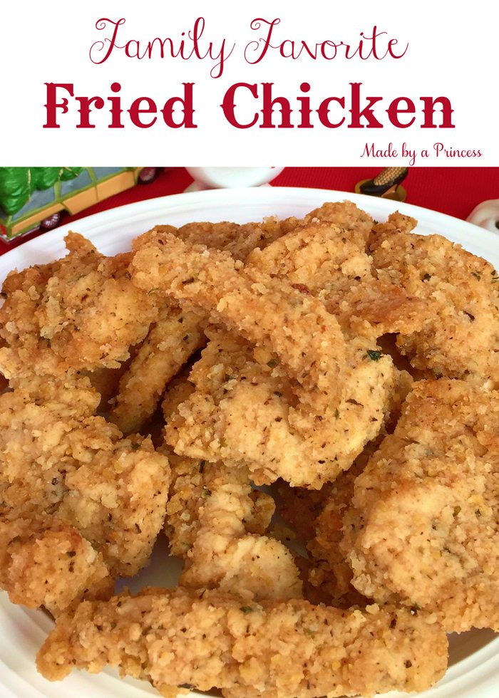 kylies family fried chicken main