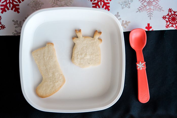 candy cane lane christmas party cookie decorating plate