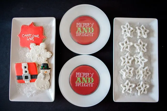 candy cane lane christmas party cookies