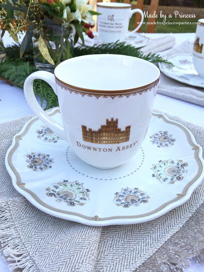 downton abbey cpwm cookie exchange mug front