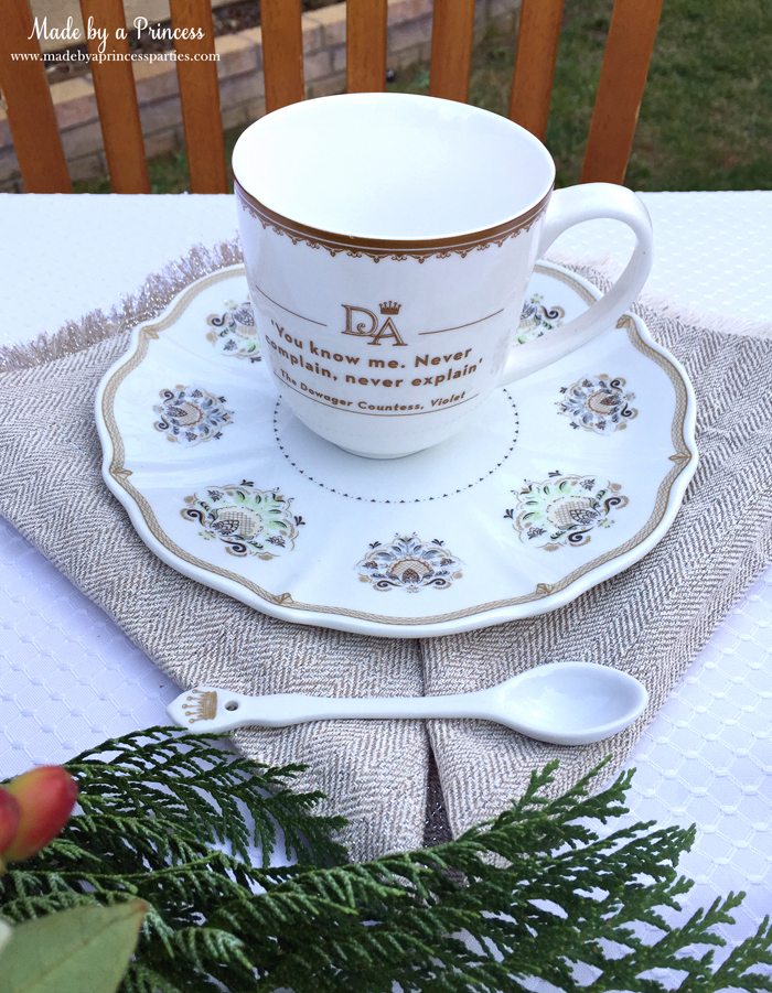 downton abbey cpwm cookie exchange mug