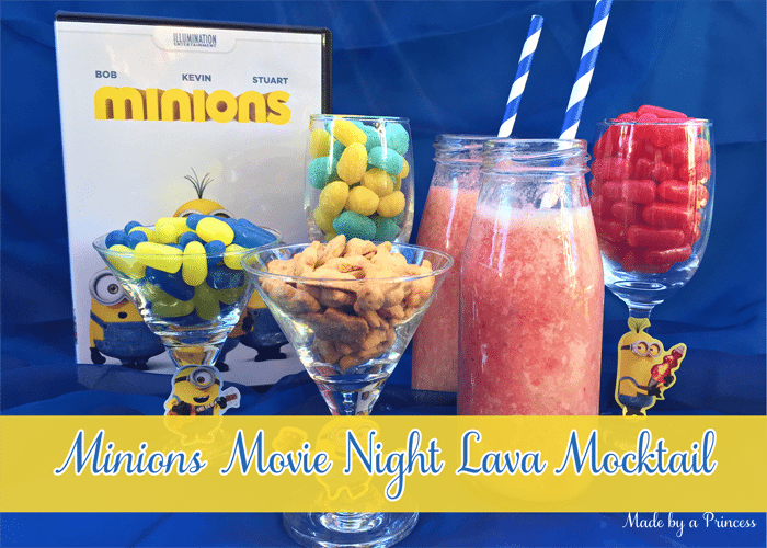 minions movie night lava mocktail main