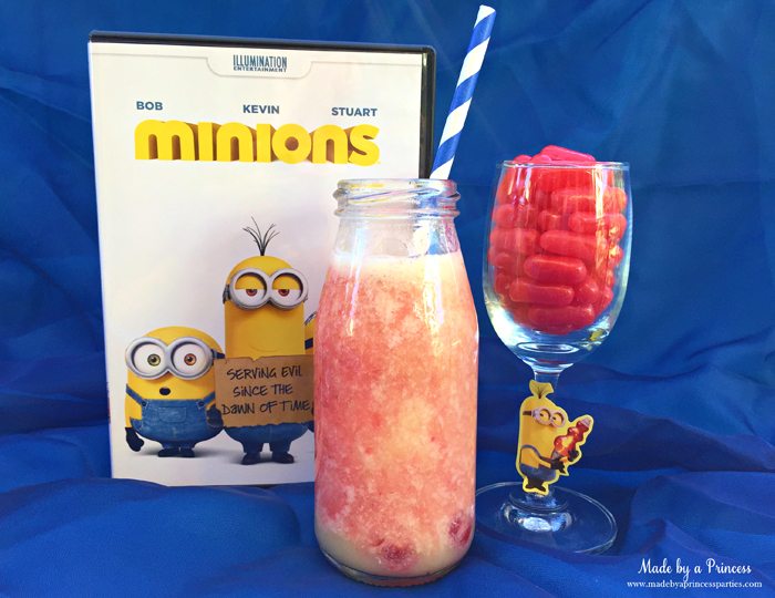 minions movie night lava mocktail party drink 