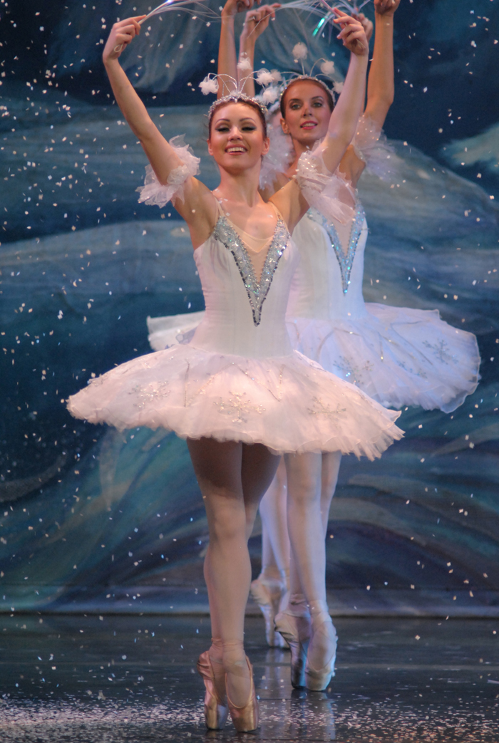 moscow ballet nutcracker snowflakes in the acclaimed great russian nutcracker